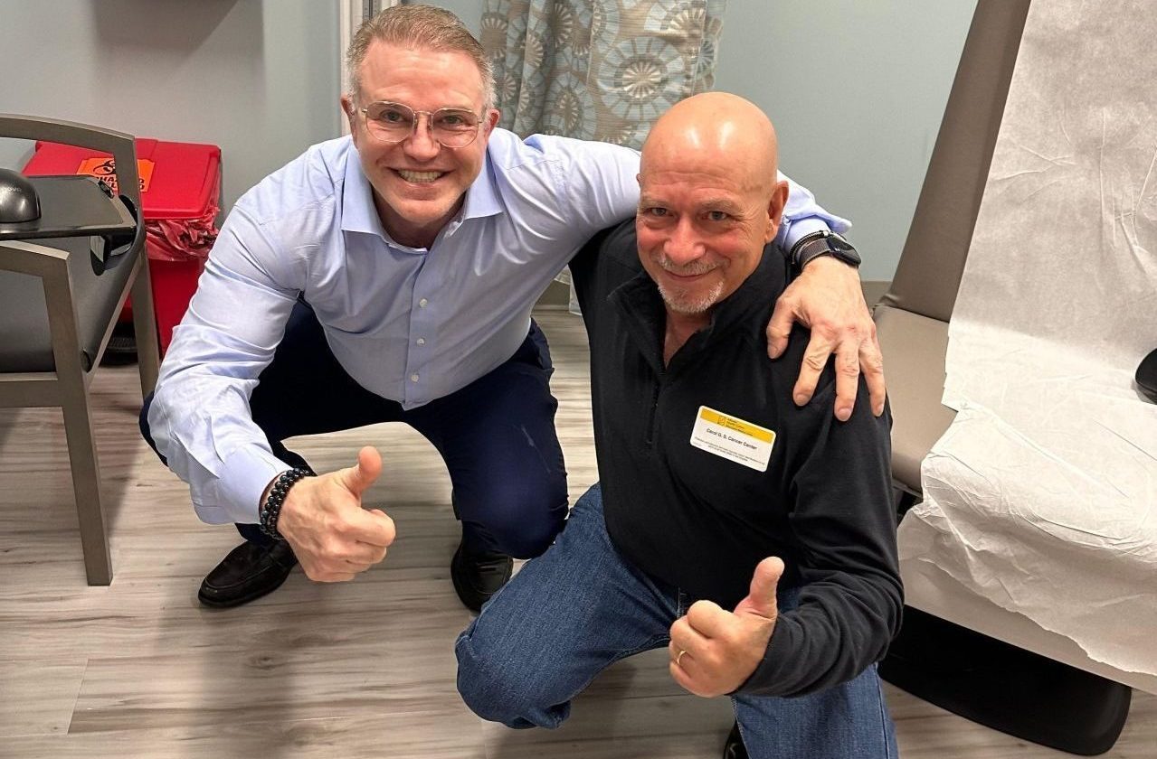 Patient doing so well one year after having a long stem cemented hemiarthroplasty - James C Wittig