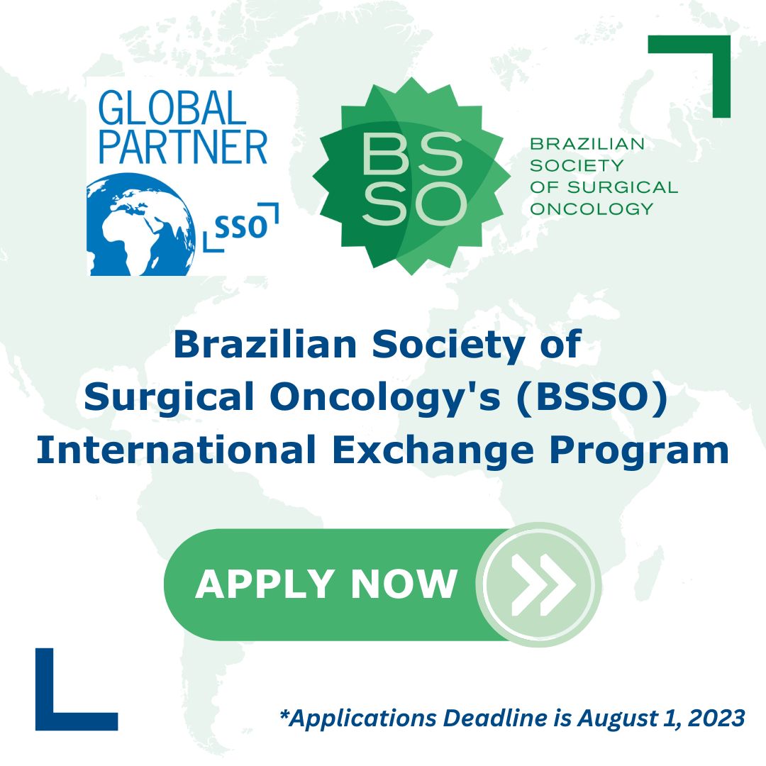 SSO members can apply to attend the Brazilian Congress of Surgical Oncology - Society of Surgical Oncology