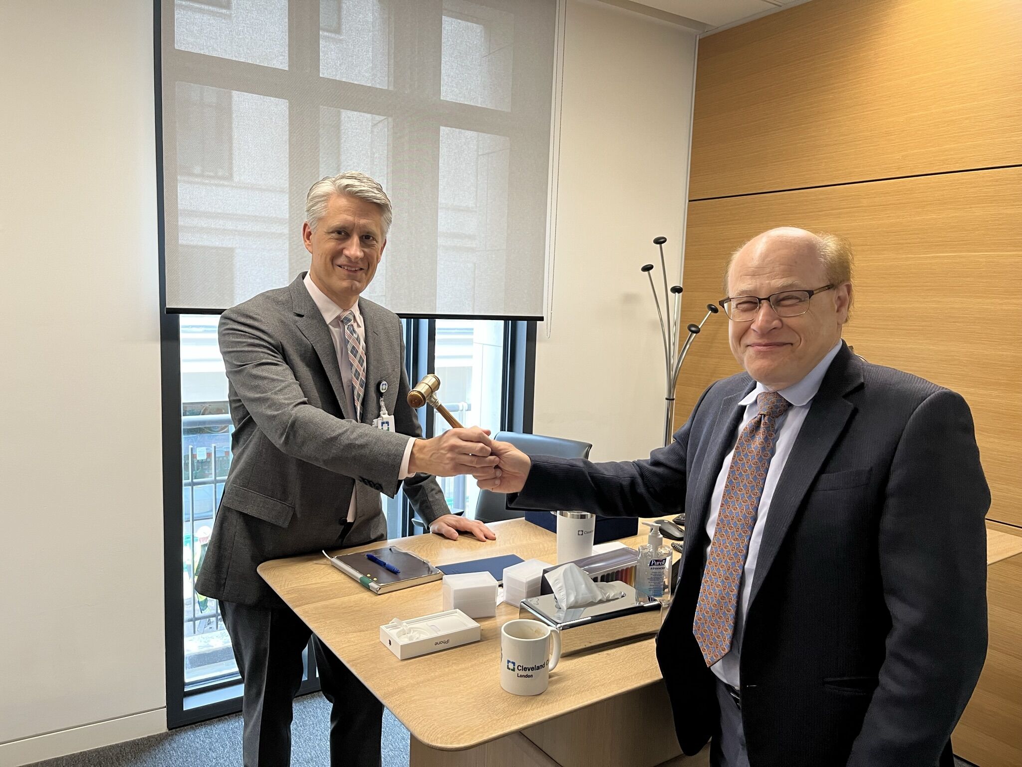 I assumed my new role as President of Cleveland Clinic London - Rob Lorenz, M.D, F.A.C.S