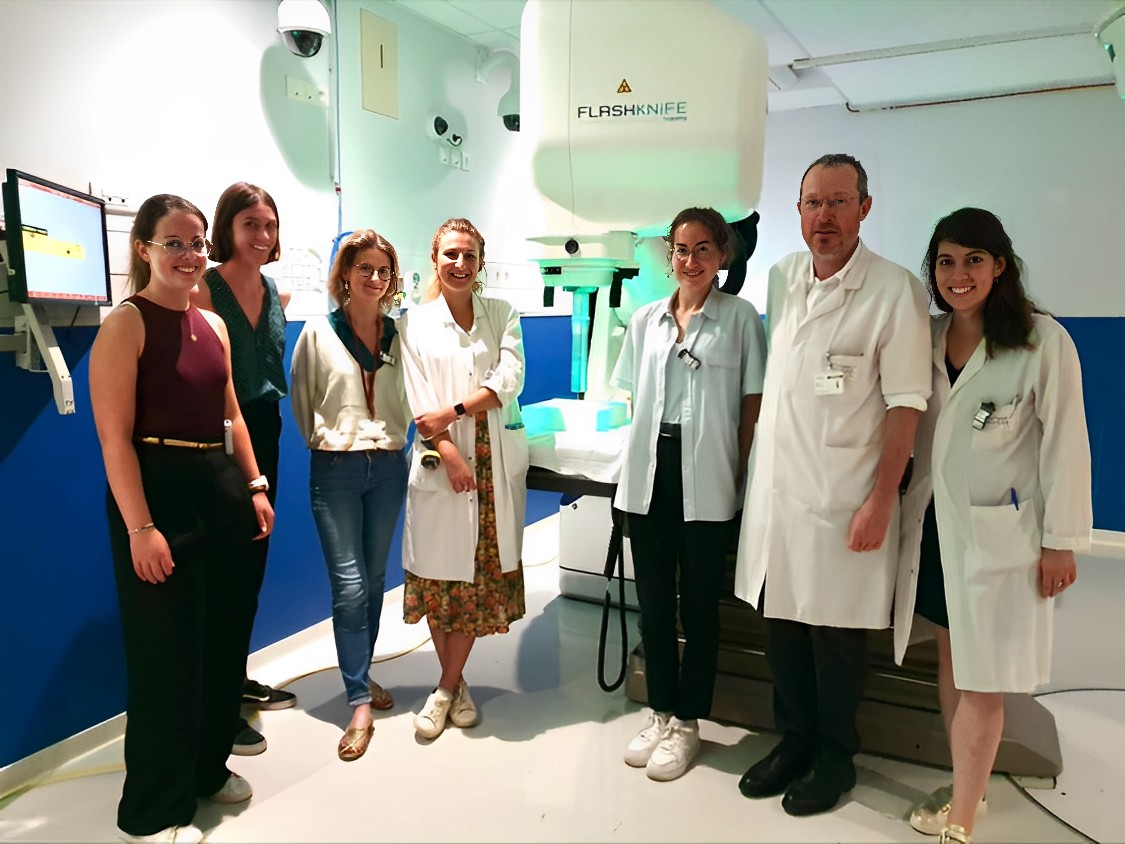 A milestone was achieved last week at Gustave Roussy radiotherapy department - Eric Deutsch