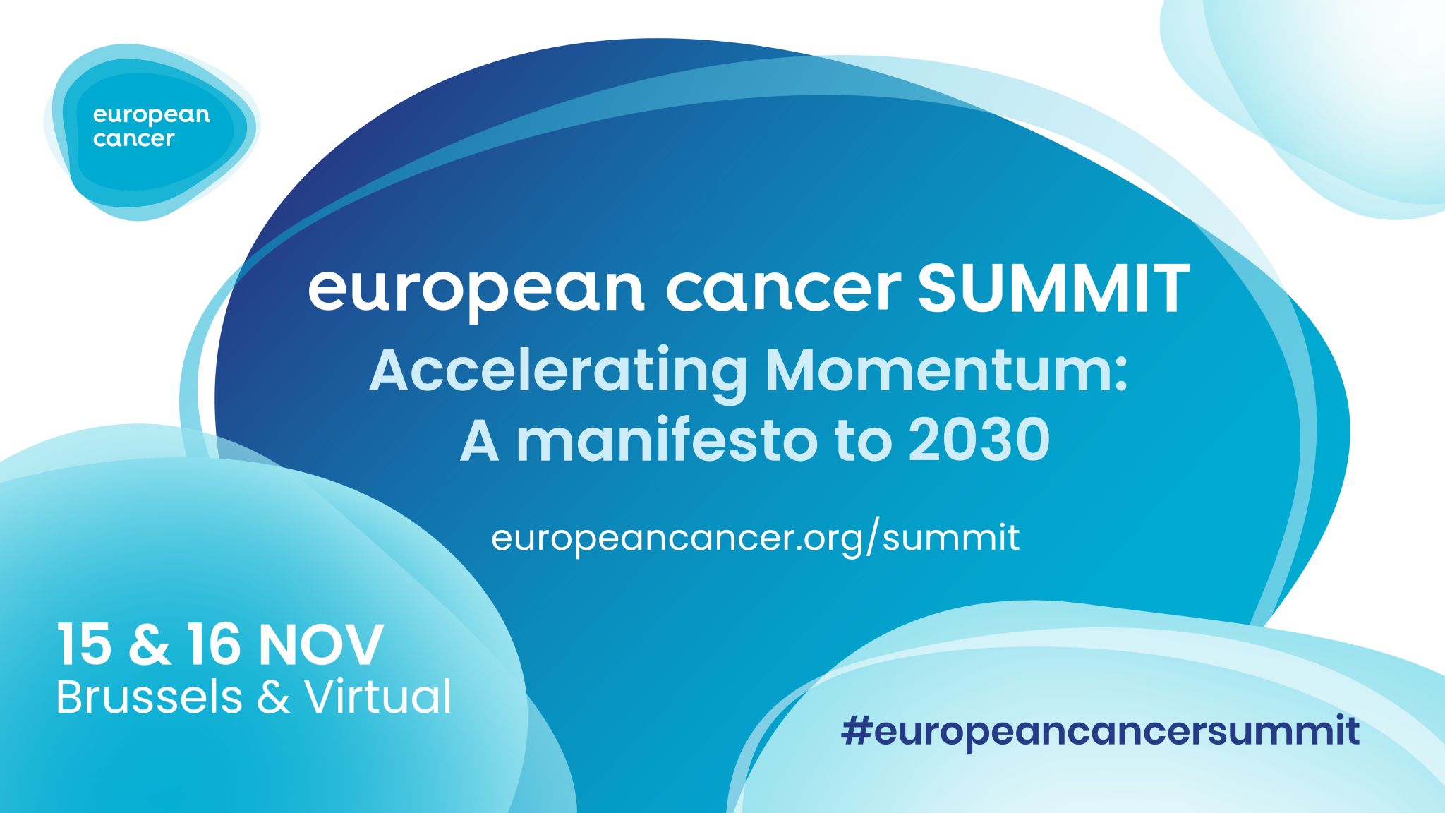 European Cancer Summit 2023 offers a discount fee for students (Master's and PhD) - European Cancer Organisation