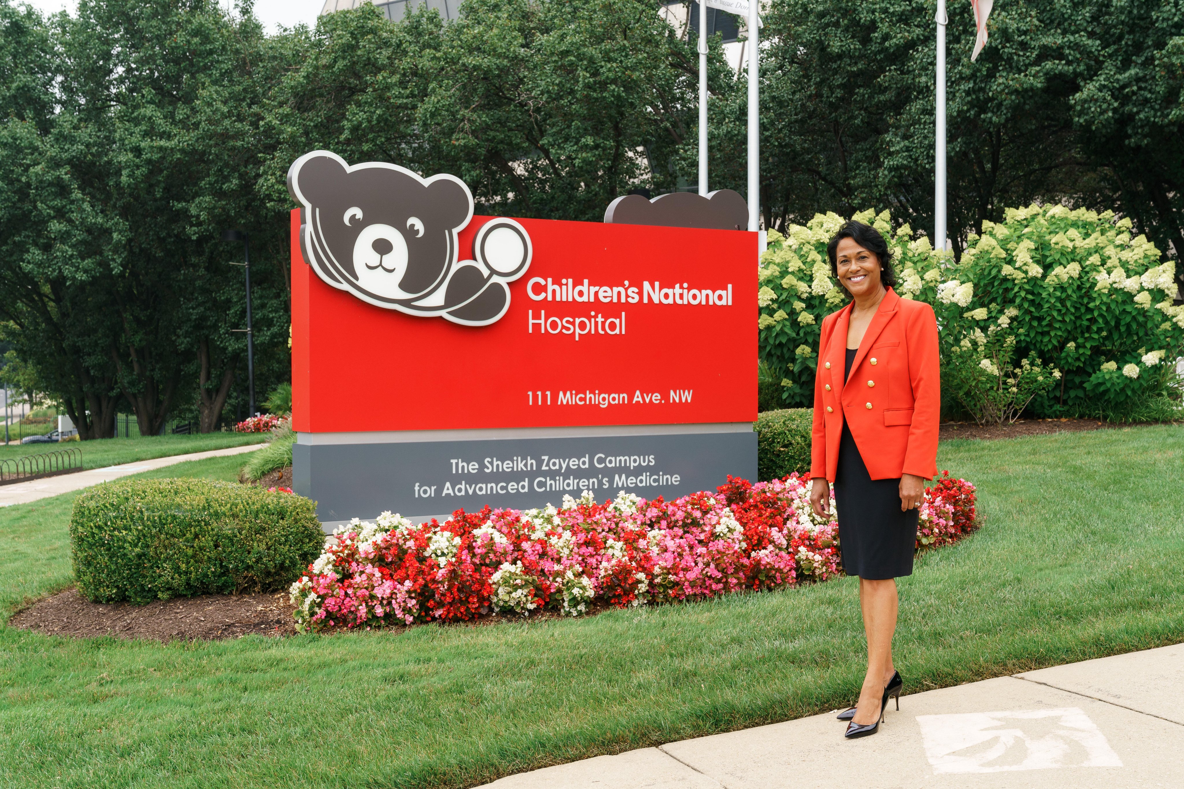I’m filled with excitement for what’s ahead as the new president and CEO of Children's National Hospital - Michelle Riley-Brown
