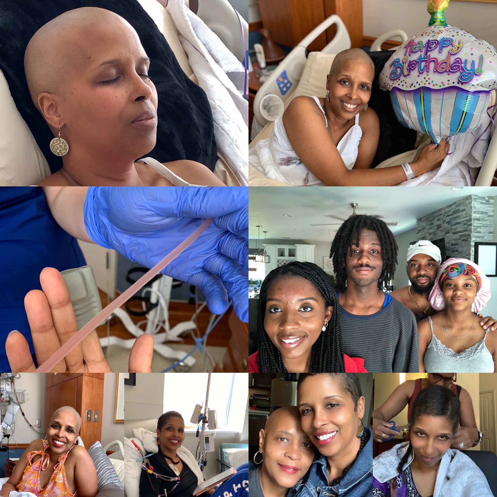 Join me in cell-ebrating my rebirth anniversary of a successful stem cell transplant last year - Asha Gaines Immanuelle
