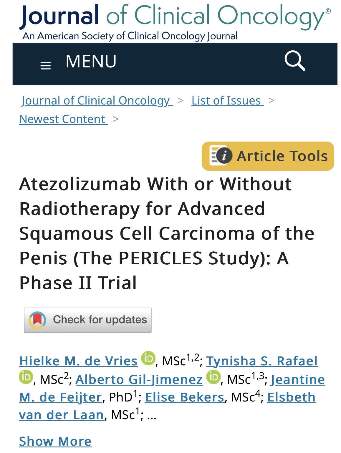 A durable antitumor activity to atezolizumab was observed in a subset of penile cancer - Gustavo