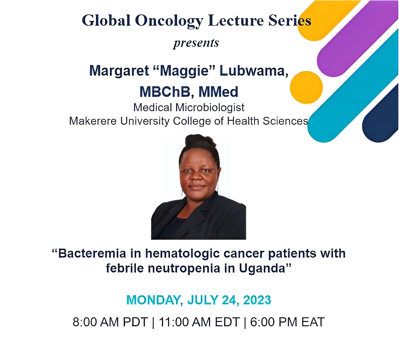 Join our next virtual seminar on Monday, 7/24/23, at 8 AM Pacific - Global Oncology at Fred Hutch