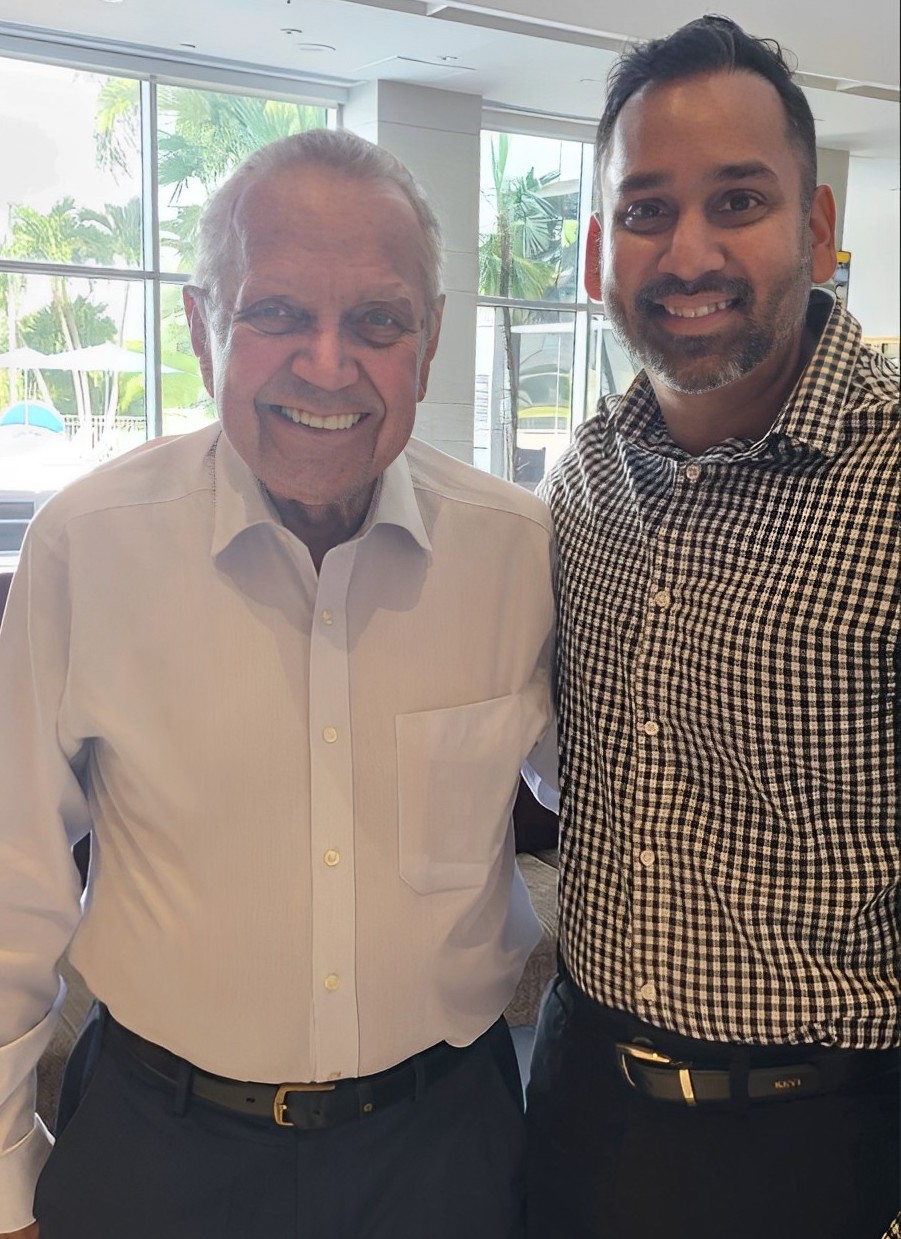 Thank you Dr. B for all you have done for me and the children with benign blood disorders and cancer in the Caribbean - Kevon Dindial