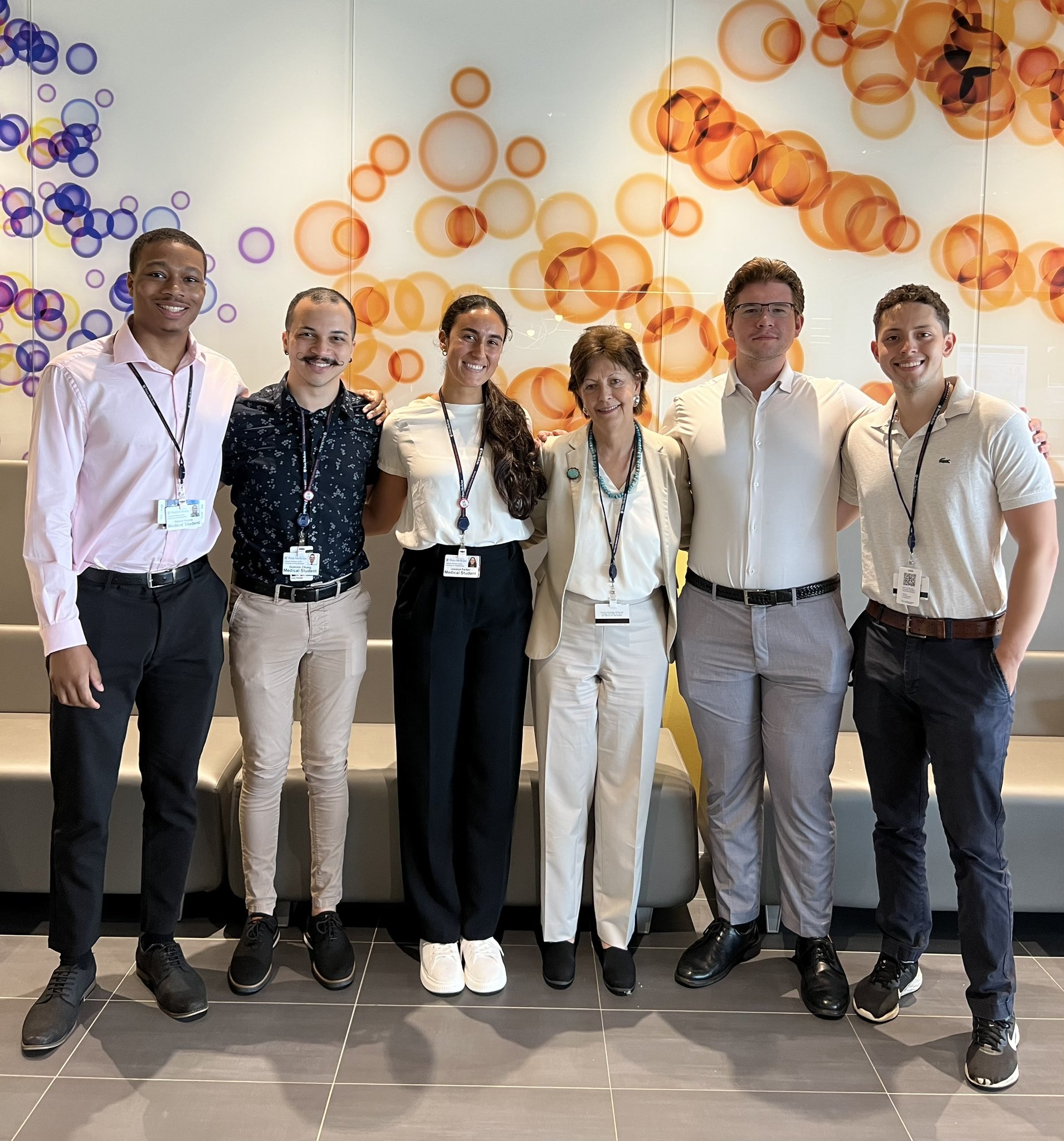 Wonderful meeting w/ Penn Medicine med students participating in ASCO ’s Oncology Summer Internship program - Lynn M. Schuchter