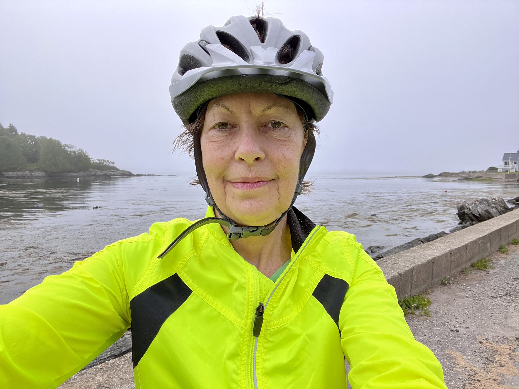 Biked today to get in shape for breakthrough challenge to raise $ for cancer research - Lynn Schuchter