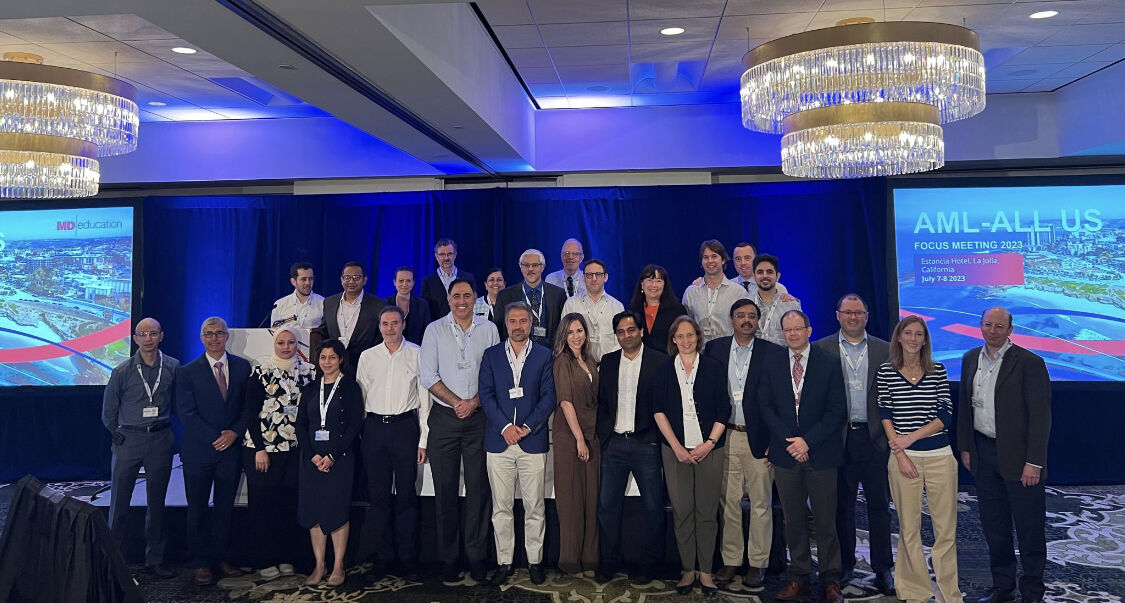 Wonderful AML-ALL US Focus annual conference in La Jolla last weekend - Ryan Fitzpatrick
