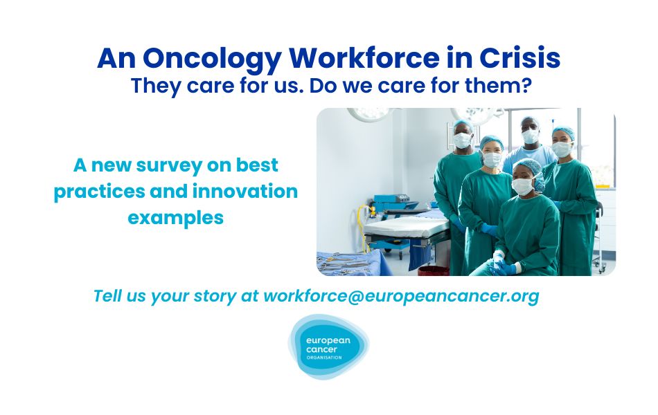 More than 40% of physicians in Europe will be retiring within the next 5 years according to WHO. - European Cancer Organisation