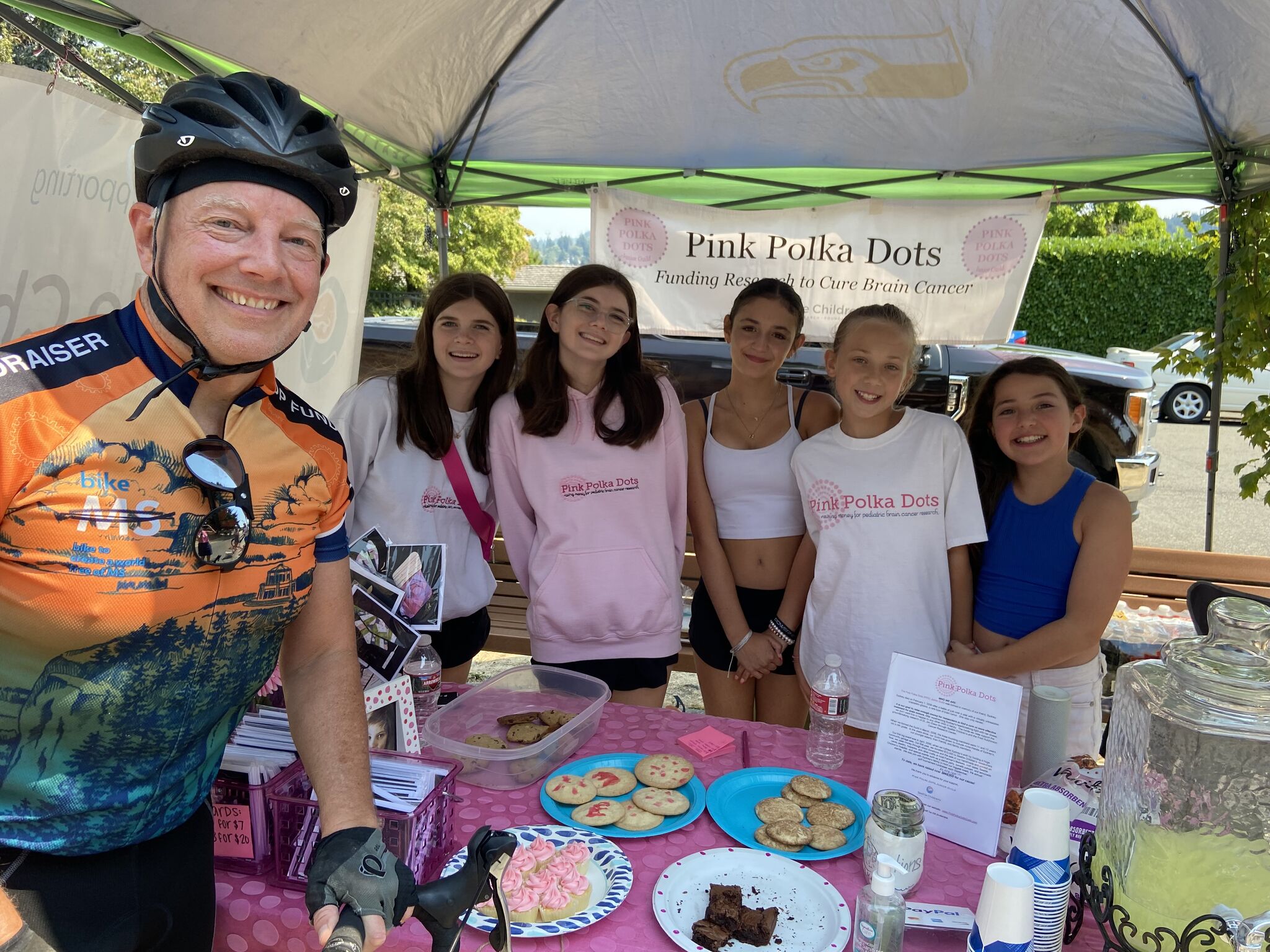 Jim Olsen: Having raised $1 million for pediatric brain tumor research, the Seattle Children's Pink Polka Dots junior guild continues to support our work.