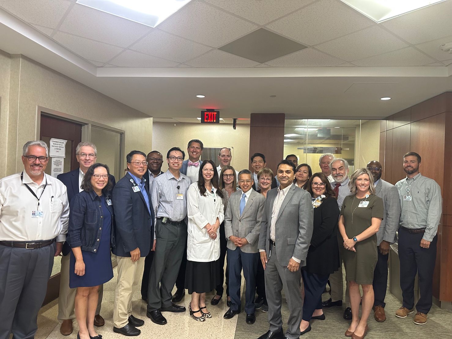 Ruben Mesa: Inspirational leadership retreat with team building, visioning, planning for Atrium Health Levine Cancer.