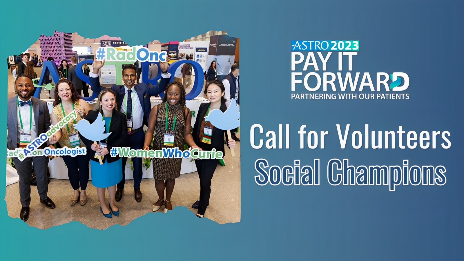 Interested in becoming a Social Champion for ASTRO23? - ASTRO
