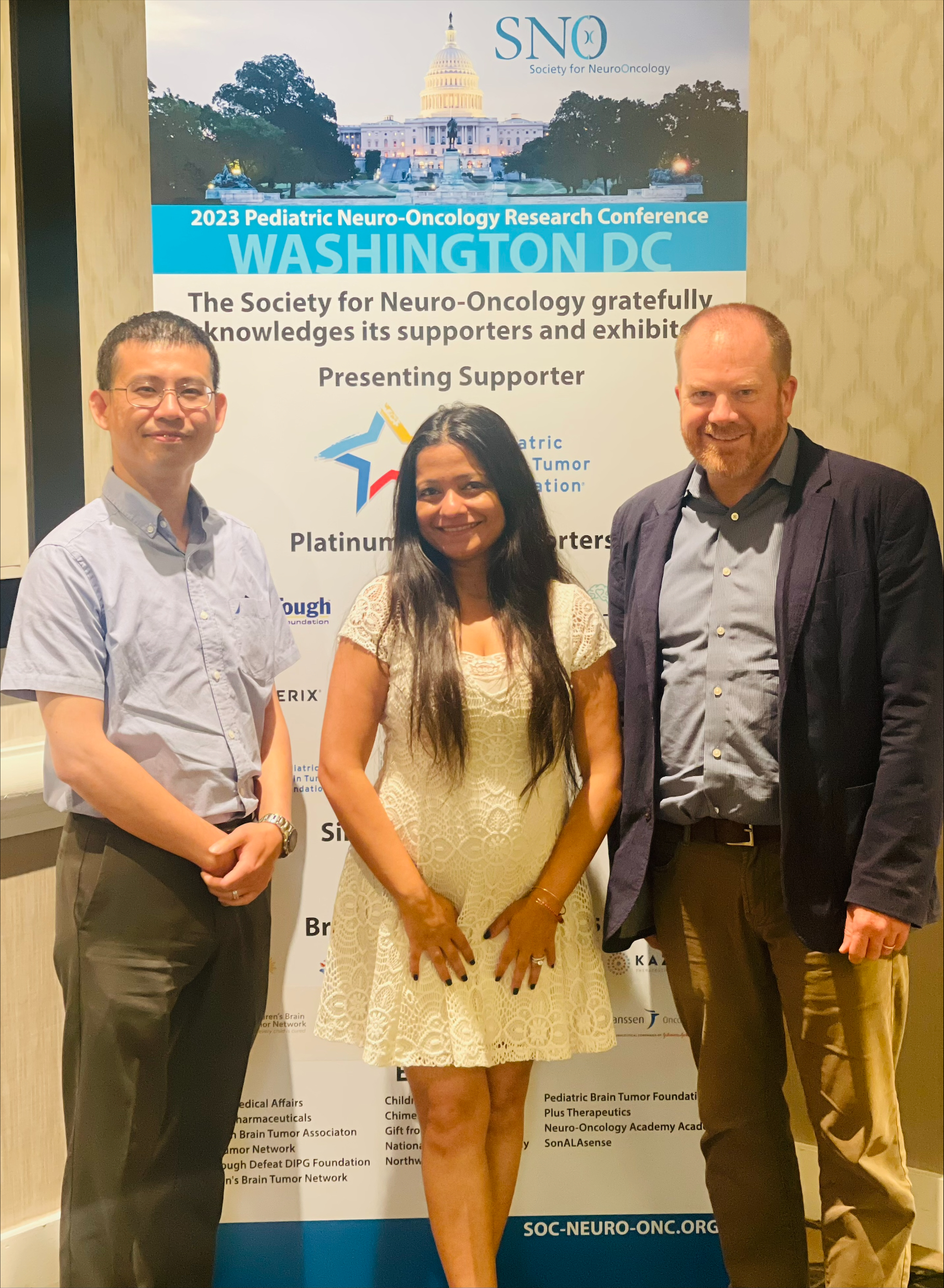 Congratulations Dr. Jason Chiang, Giles Robinson, Dr. Aditi Bagchi & the members of the Brain Tumor program - Amar Gajjar