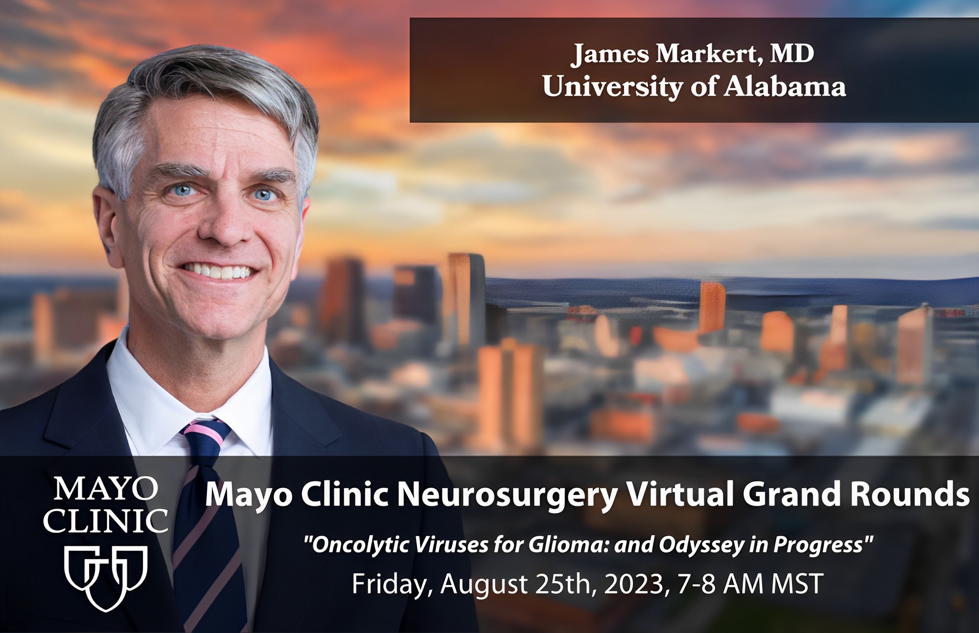 Brooke Halpin: “Oncolytic Viruses for Glioma: and Odyssey in Progress" with Dr. James Markert.