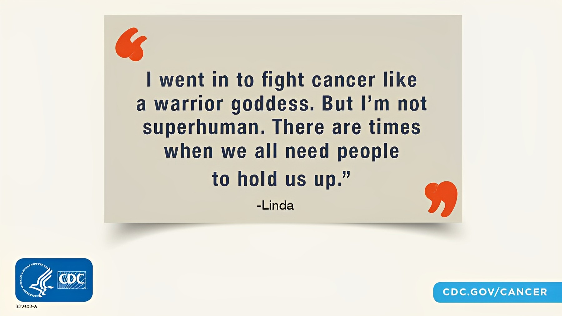 For people who have or have had cancer, it may be difficult to talk to family and friends - CDC Cancer
