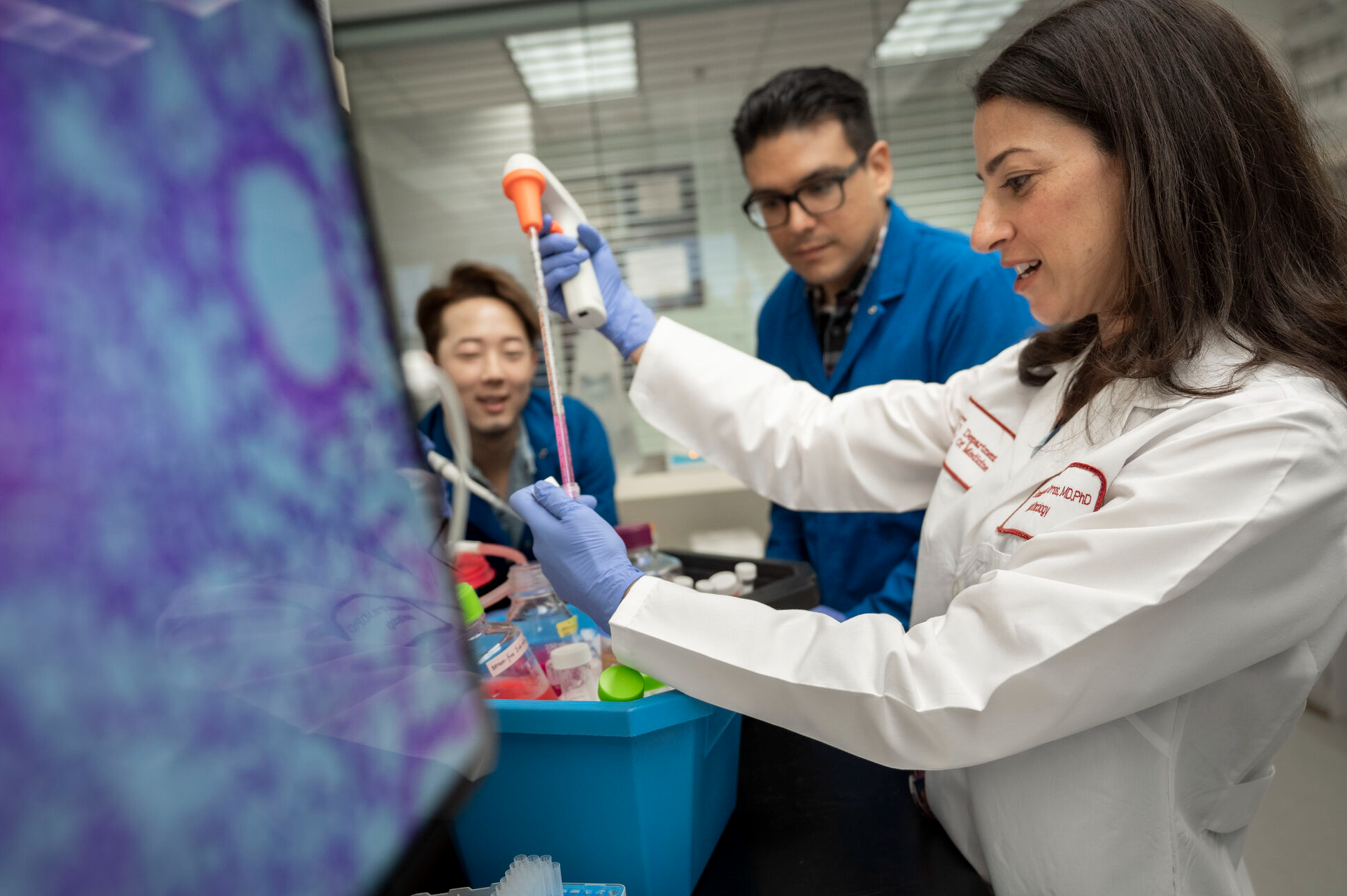 Evanthia Roussos Torres recently was awarded R01 funding from the National Cancer Institute to investigate how targeting myeloid suppression enhances anti-tumor immunity in breast cancer - Caryn Lerman