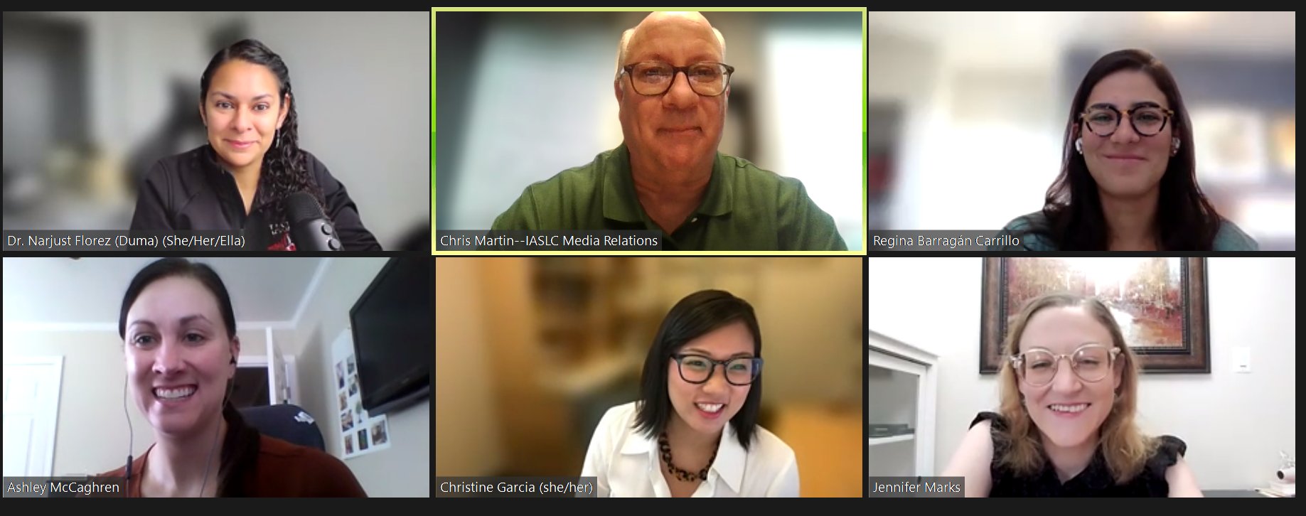 Narjust Florez: Stay tuned! For an upcoming episode of Lung Cancer Considered w/ Drs. Christine Garcia, Regina Barragan-Carrillo and Jennifer Marks on oncology training.