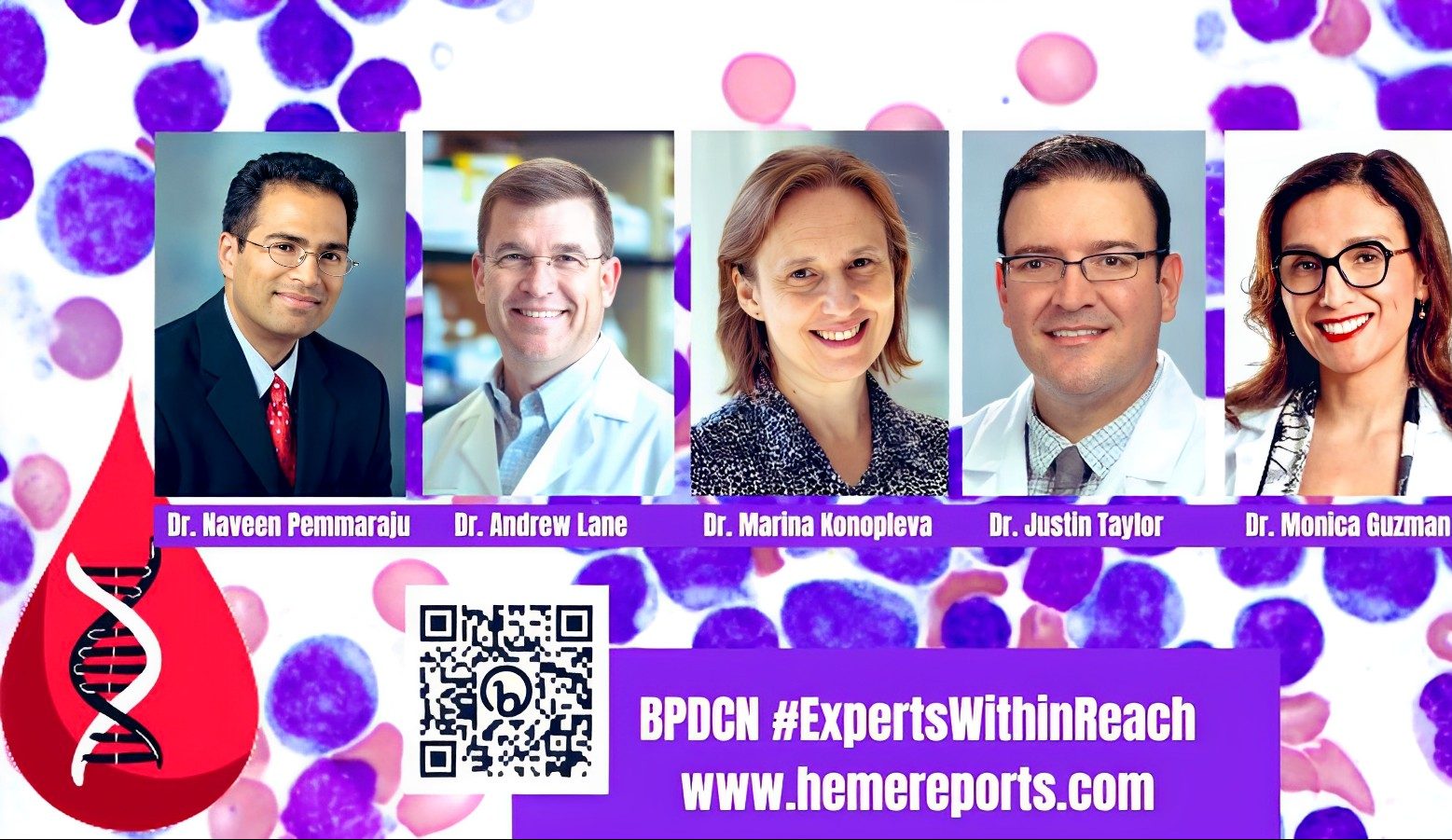 Naveen Pemmaraju: Please join us for a special episode of Heme Reports!