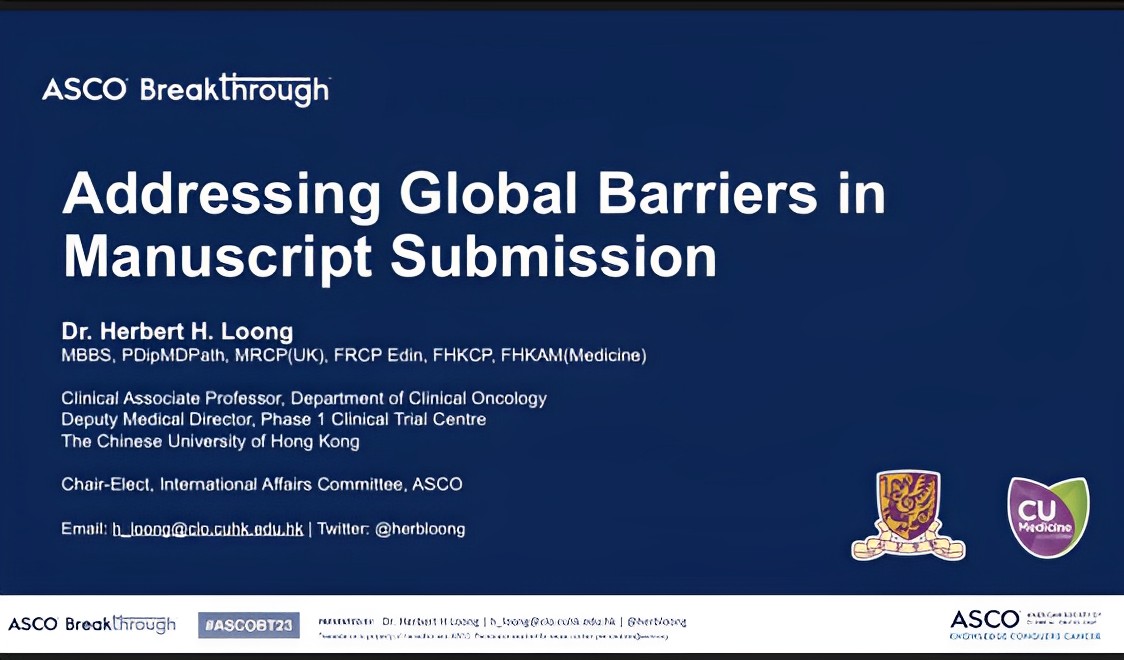 Authors of accepted abstracts will be given opportunity and guidance by mentors and peers to develop their research into a paper - Herbert Loong