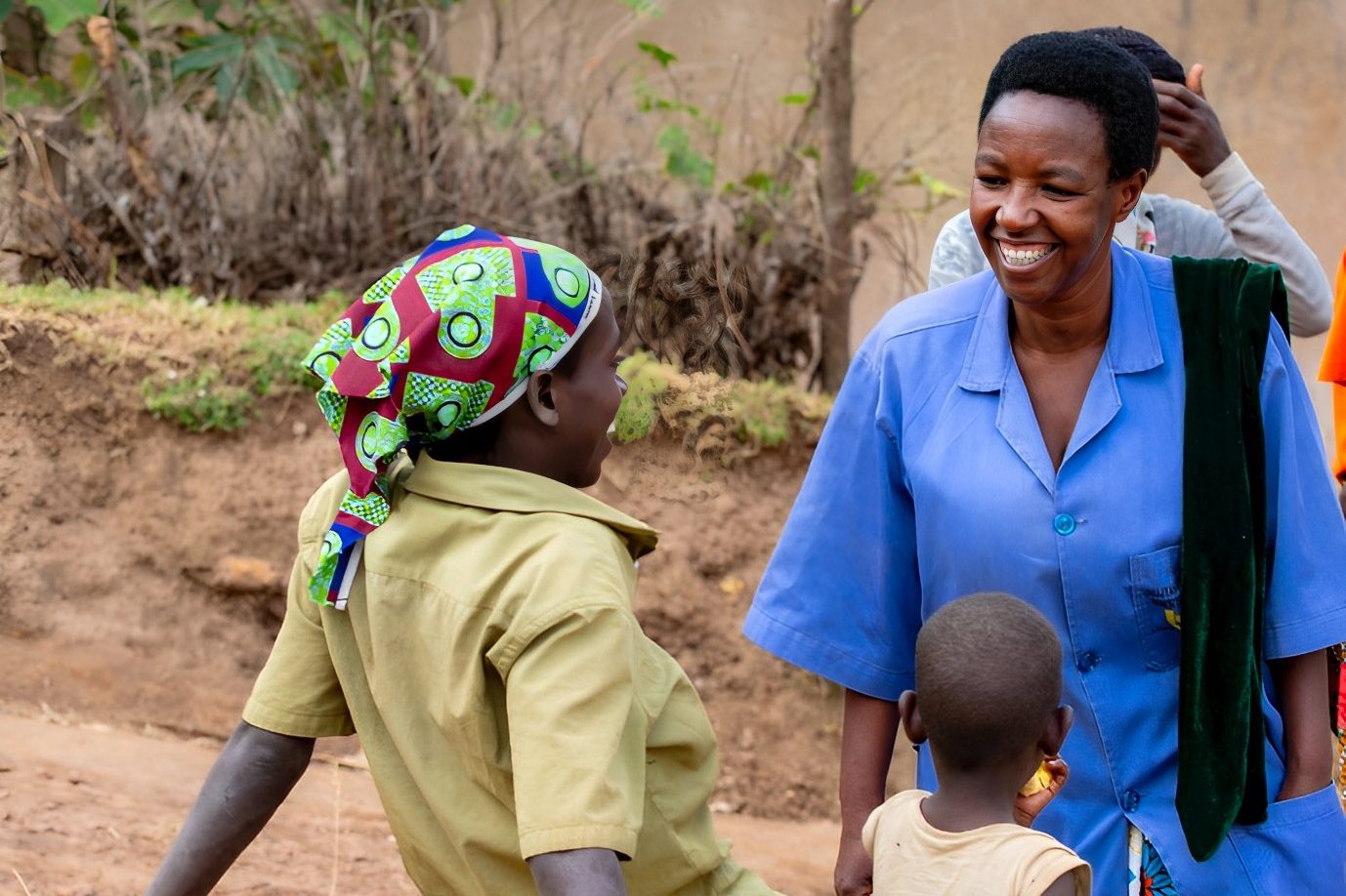 Lacy Hubbard: I'm grateful for the Community Health Workers who have made this possible.