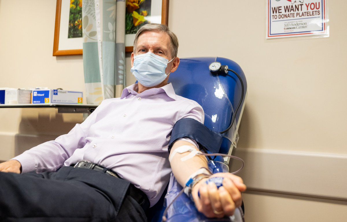 MD Anderson is in critical need of blood donations, especially from Type O- blood donors - Peter WT Pisters