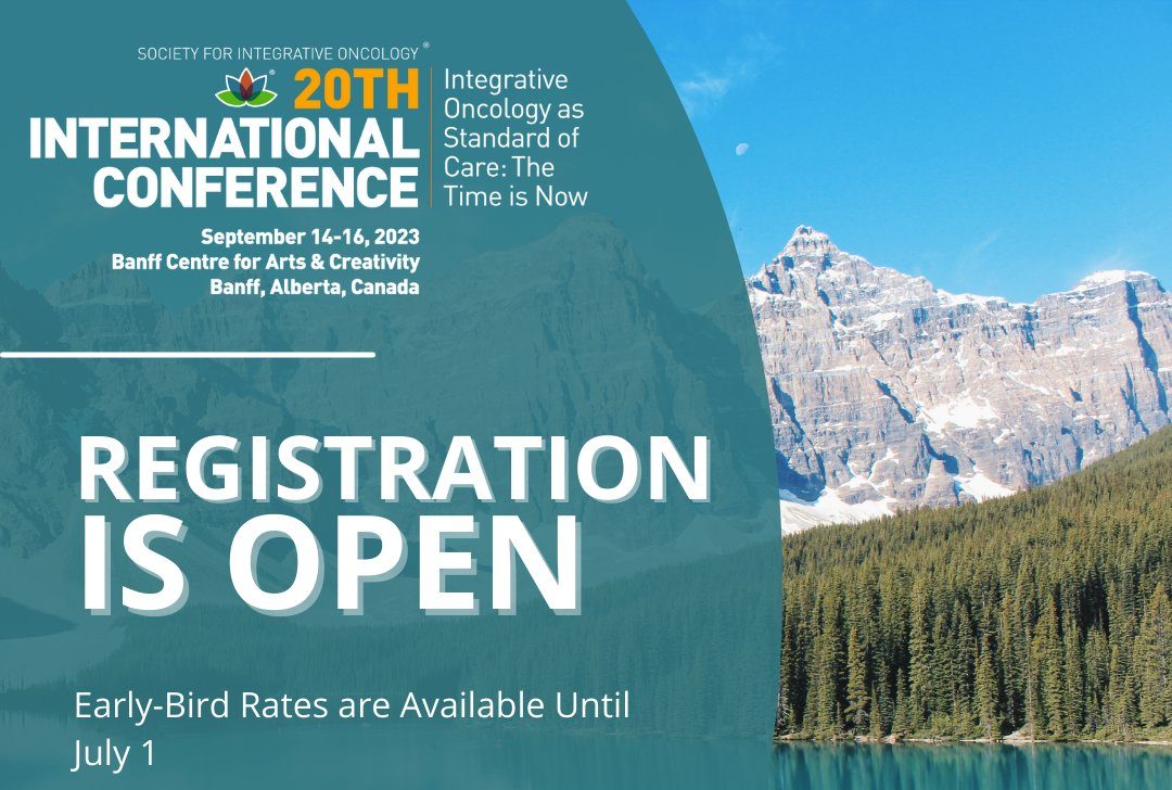 Registration for the 20th Anniversary of SIO2023 is now open - Society for Integrative Oncology