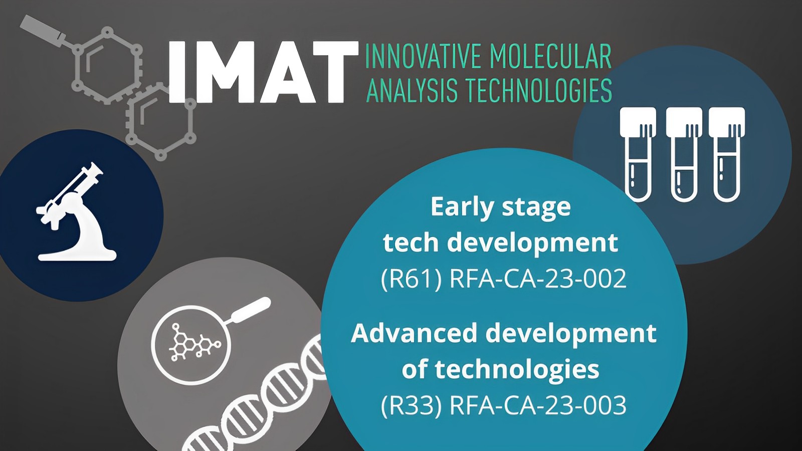 APPLY TODAY to The Innovative Molecular Analysis Technologies (IMAT) Program - National Cancer Institute