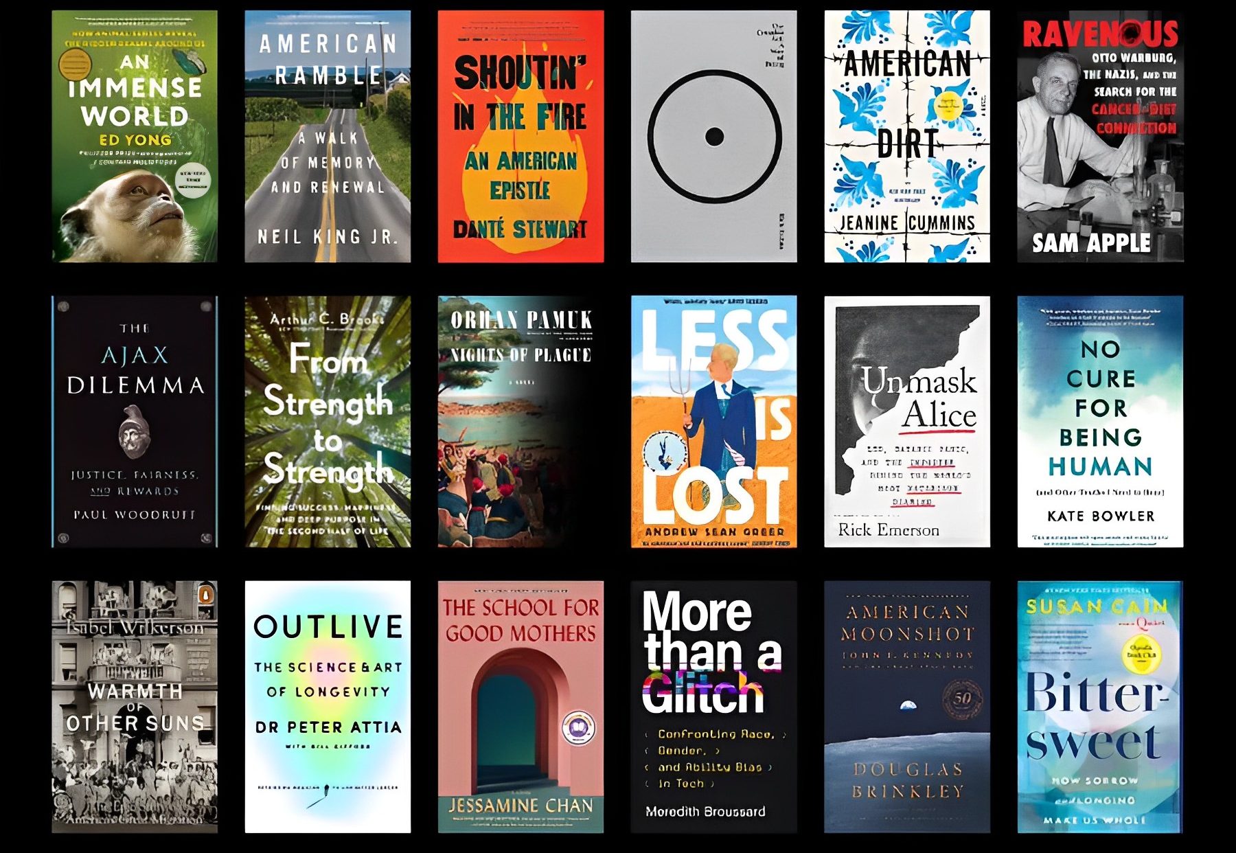 74 books have been recommended to The Cancer Letter's 2023 Reading List - The Cancer Letter