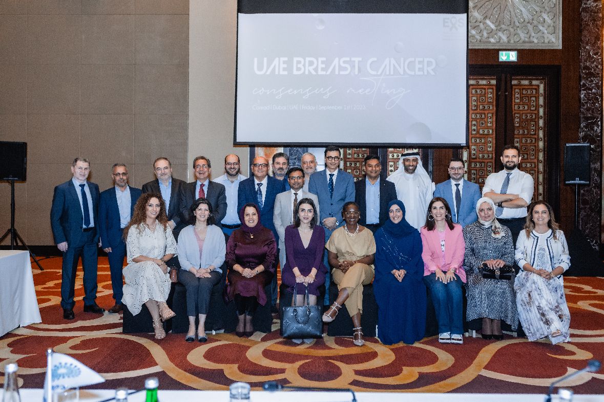 Aydah AlAwadhi: Our first UAE breast cancer consensus under the Emirates Oncology Society - Breast Cancer Working group.