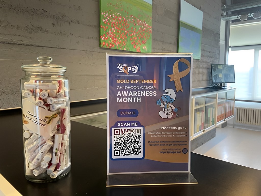 This Childhood Cancer Awareness Month, our amazing co-workers and friends of the BLSI - Brussels Life Science Incubator office have been strongly supporting our Gold September initiatives! - SIOP Europe – The European Society for Paediatric Oncology (SIOPE)