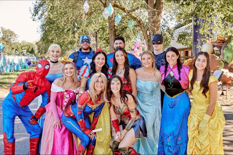 Lisa Scherber: How grateful I am to have these Superheroes and Princesses volunteer year after year for our Jimmy Fund clinic families.