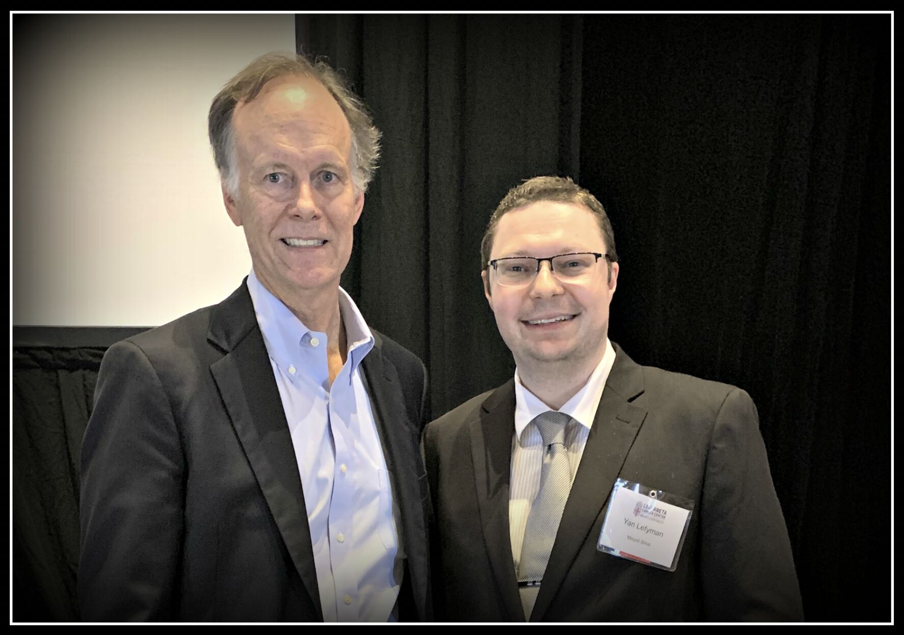 Yan Leyfman: Honored to participate in the Legorreta Cancer Center's Symposium on Tumor Plasticity in Diagnosis and Treatment.