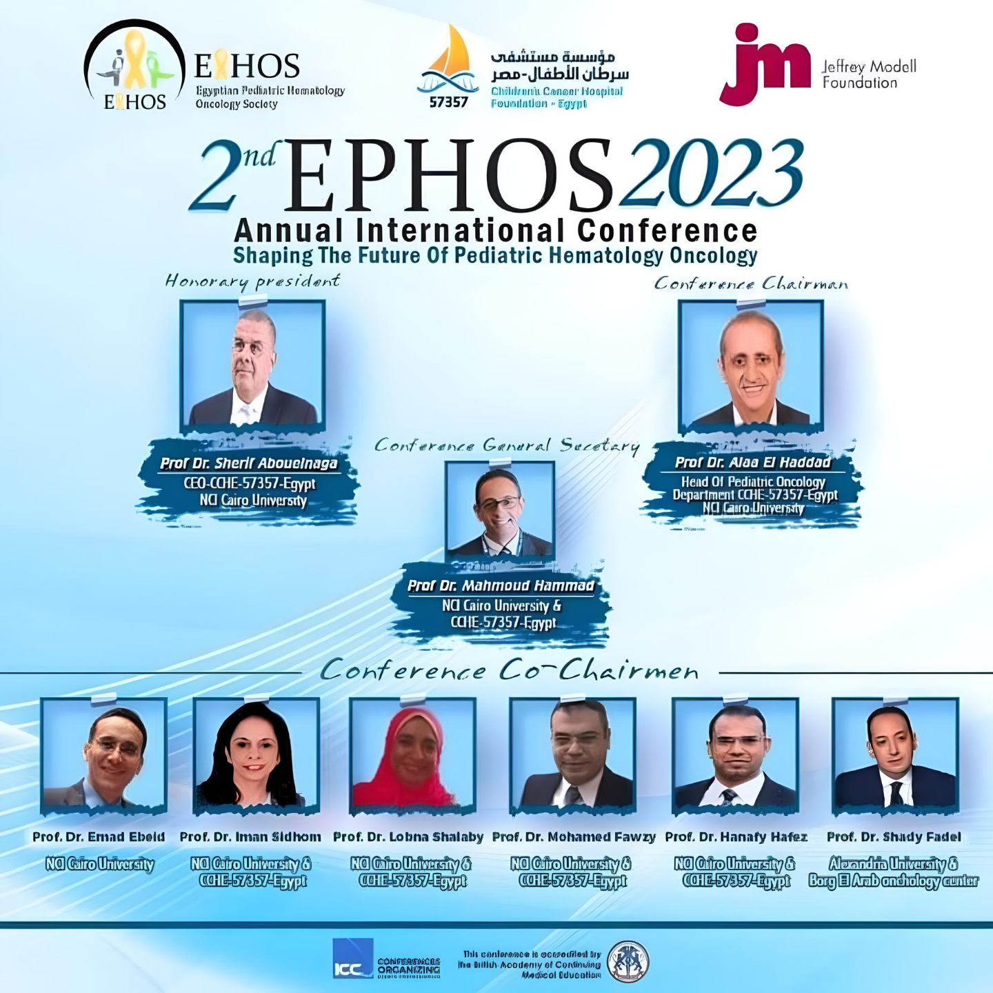 Mahmoud Hammad: Waiting for you at the 2nd EPHOS 2023 Annual Meeting International Conference Shaping the Future of Pediatric Hematology Oncology.