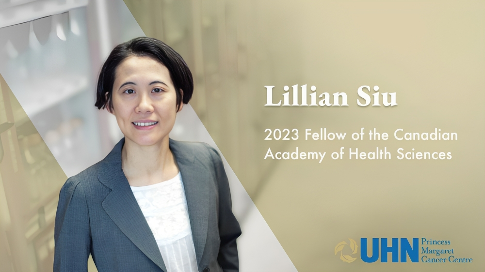 Congratulations to Dr. Lillian Siu, Princess Margaret Cancer Centre Research, University Health Network, on her election as a fellow of the Canadian Academy of Health Sciences. - Princess Margaret Cancer Centre Research