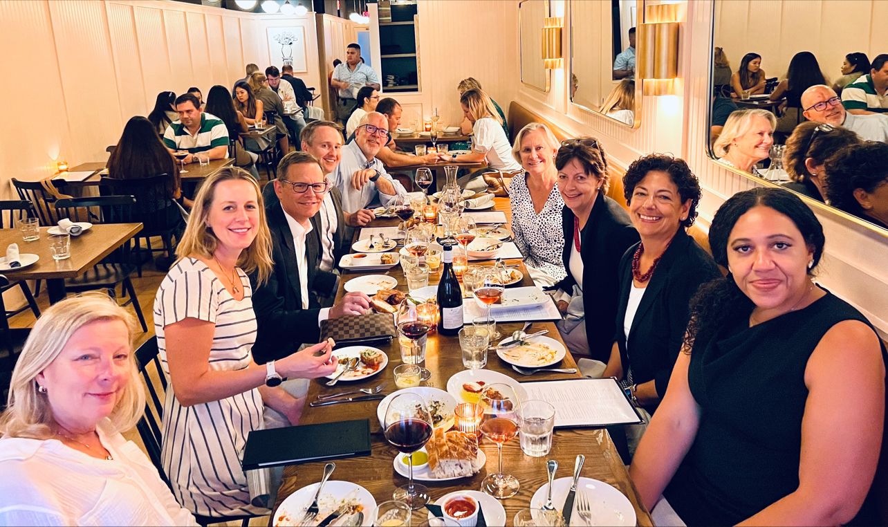 Erika Hamilton: Fantastic time this week rolling up our sleeves at ASCO headquarters working on ASCO24 education program.