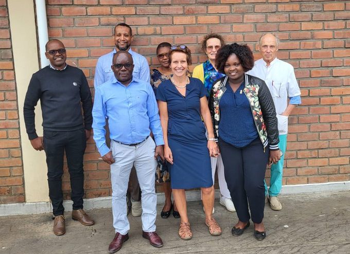 Dr. Chagaluka and Dr. Chimalizeni and partners had a fruitful meeting. - CANCaRe Africa
