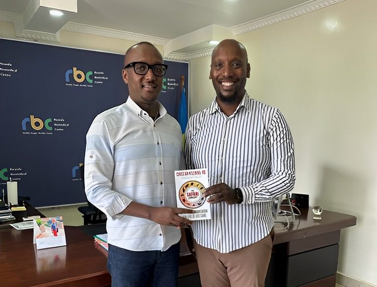 Christian Ntizimira: It was a privilege to showcase our efforts in palliative care to the Rwanda Biomedical Center leaders.