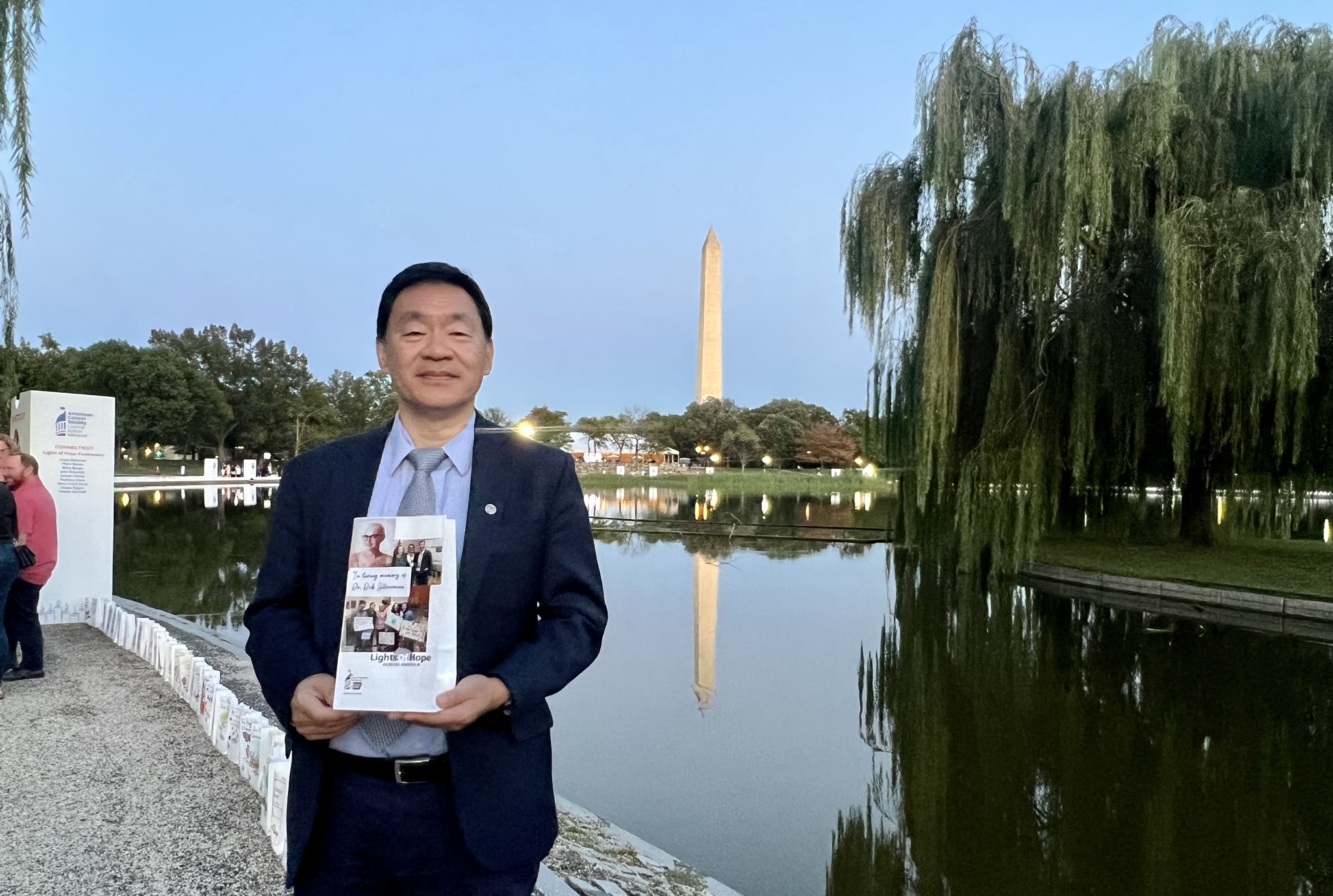 Patrick Hwu: Honoring and remembering my former student, Dr. Deb Silverman, at American Cancer Society Cancer Action Network’s 13th Annual Lights of Hope event in D.C. tonight.