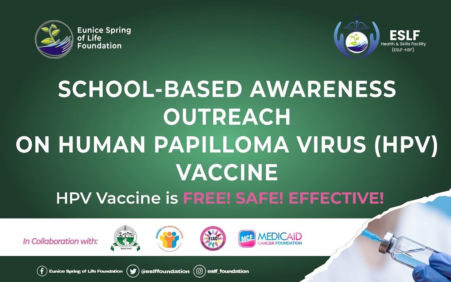 Nigeria is set to roll-out HPV Vaccine into the RI. - First Ladies Against Cancer