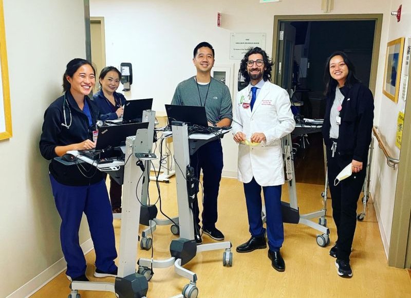 George Yaghmour: Blood cancer and transplant weekend on-call hero’s team.