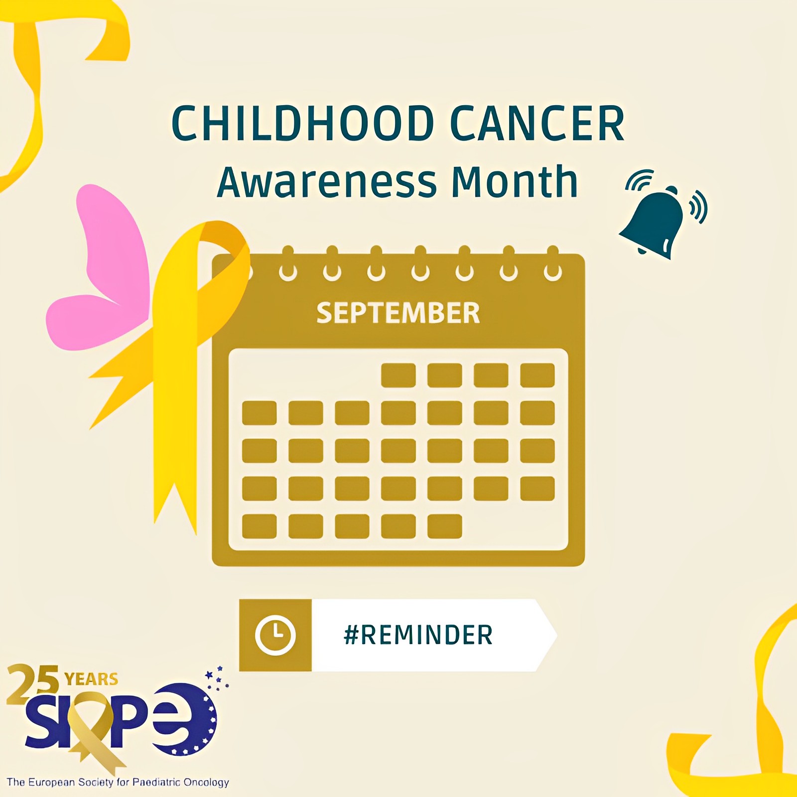 Did you know it's Childhood Cancer Awareness Month? - SIOP Europe, the European Society for Paediatric Oncology (SIOPE)