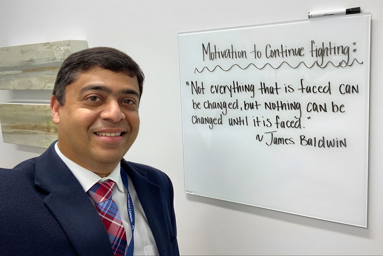 Vivek Subbiah: Keep taking steps forward, even if it feels impossible to turn back.