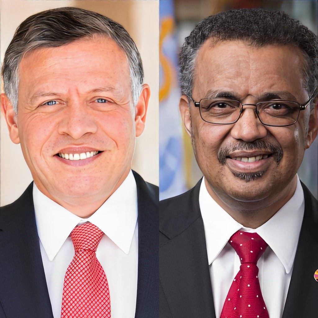 Tedros Adhanom Ghebreyesus: My thanks to His Majesty Abdullah bin Al Hussein, King of Jordan, for his call to advance tobacco control in Jordan.