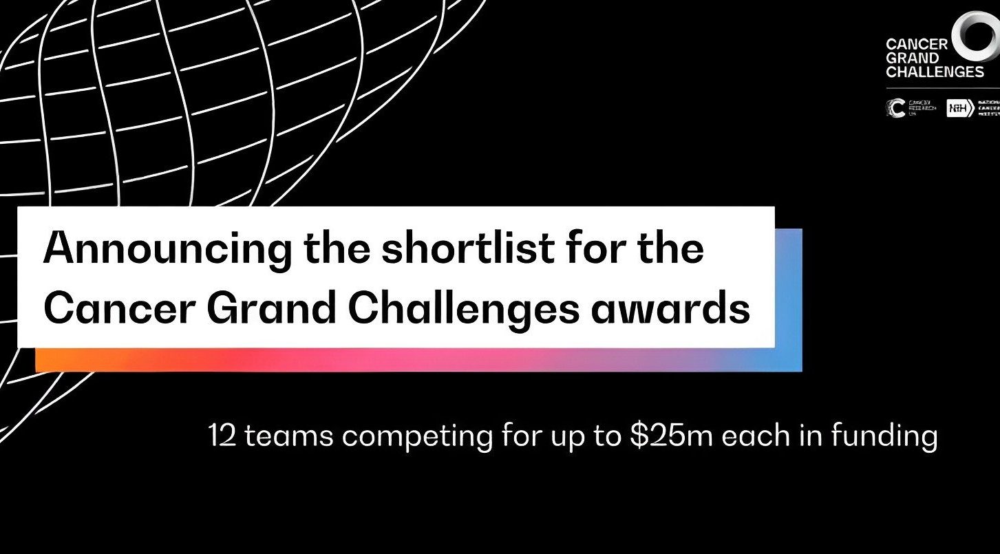 We're excited to announce the 12 teams shortlisted for a Cancer Grand Challenges award. - Cancer Grand Challenges
