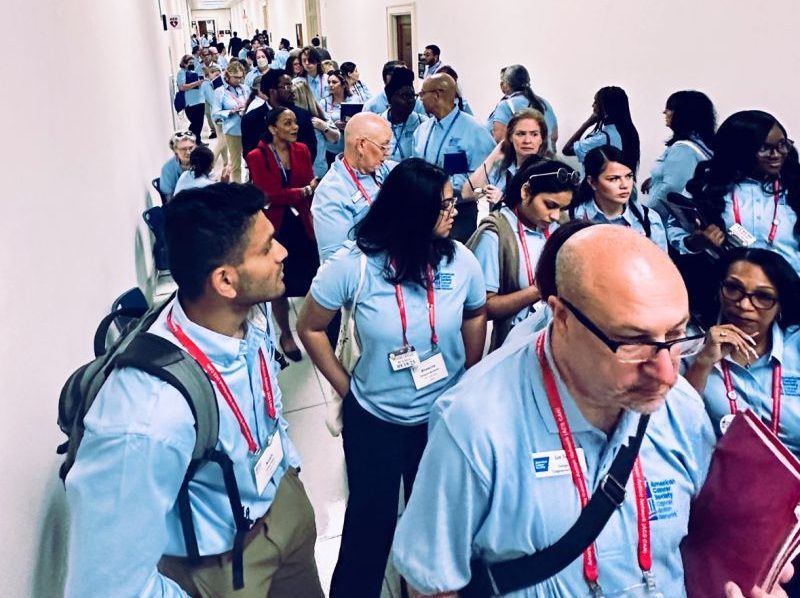 John Castrillon: Every year, hundreds of cancer survivors and volunteers from over the country gather in DC to ask lawmakers for legislation that would allow Americans to end cancer as we know it for everyone.