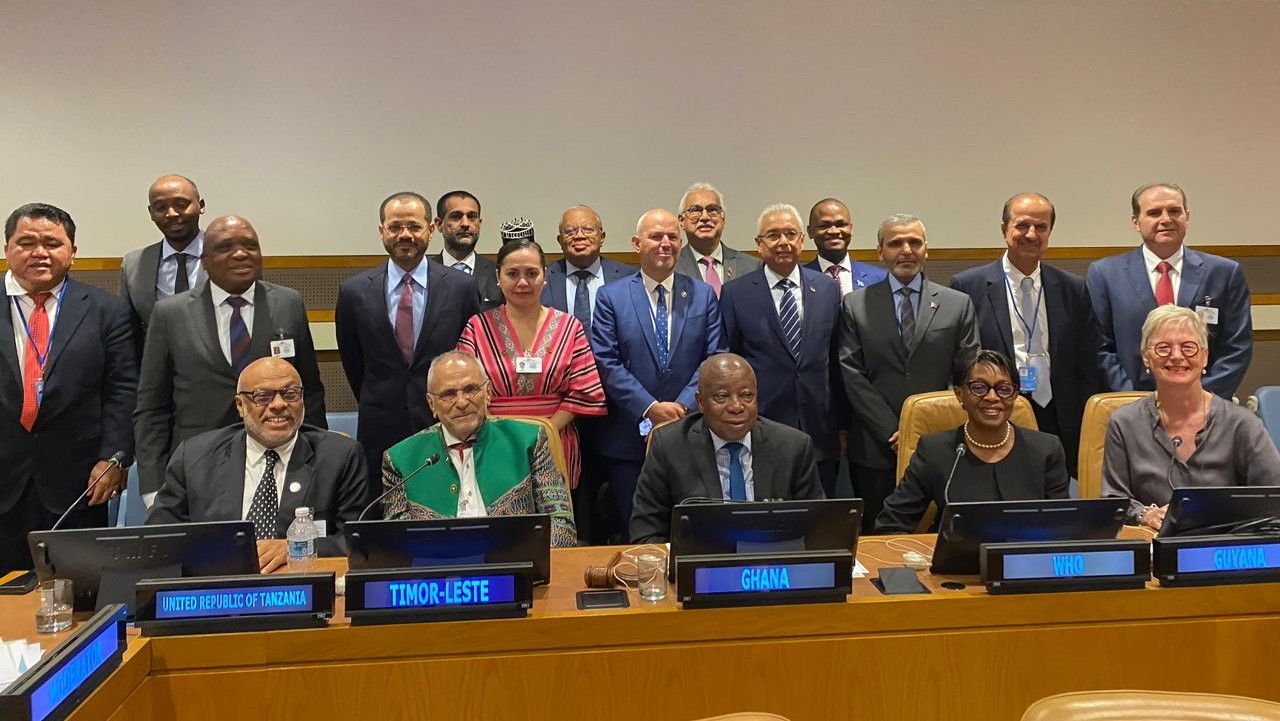 Bente Mikkelsen: As WHO, we stand ready to support you in addressing NCDs and mental health on the road to achieving the SDGs.