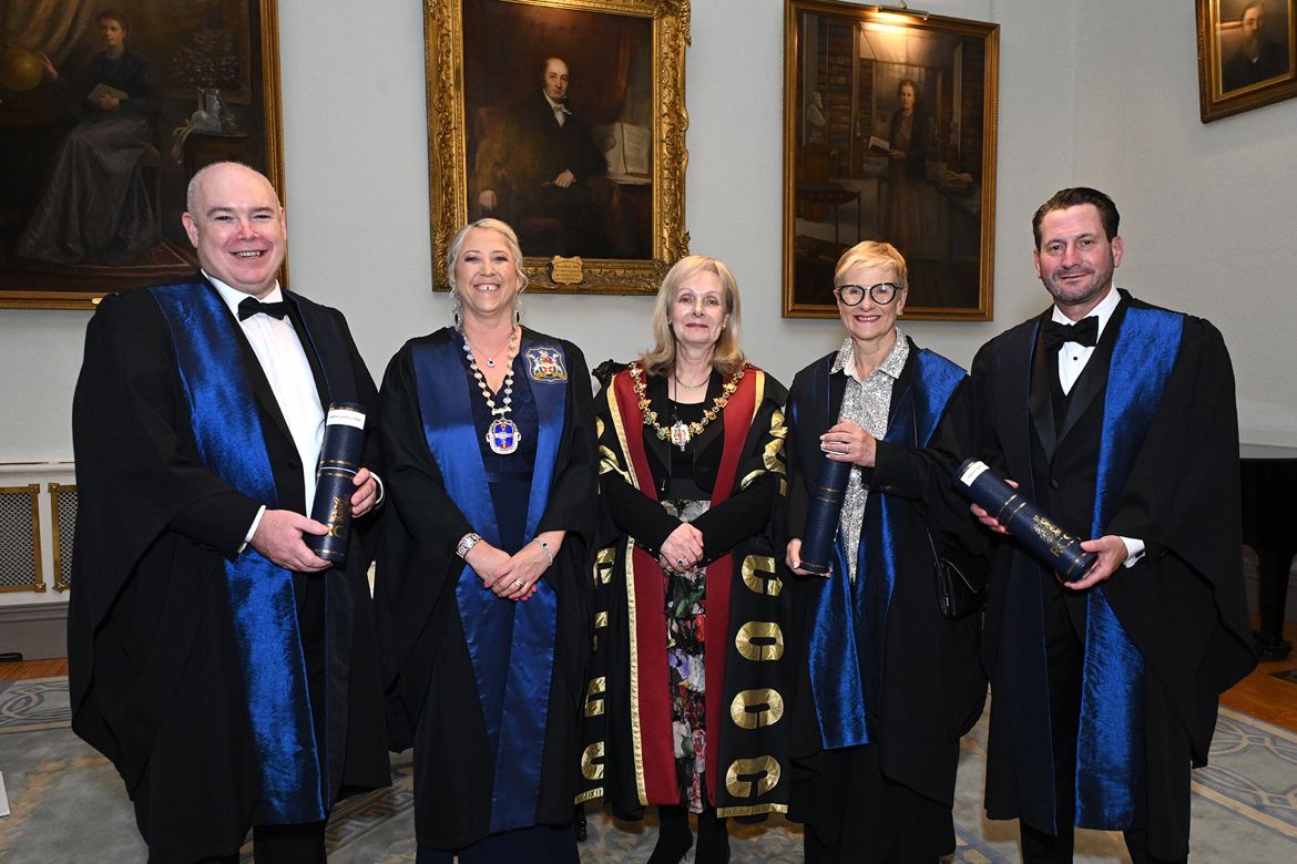 Gerry Hanna: Very delighted, honoured and grateful to receive an Honorary Fellowship of the Faculty of Radiology and Radiation Oncology of the Royal College of Surgeons in Ireland.