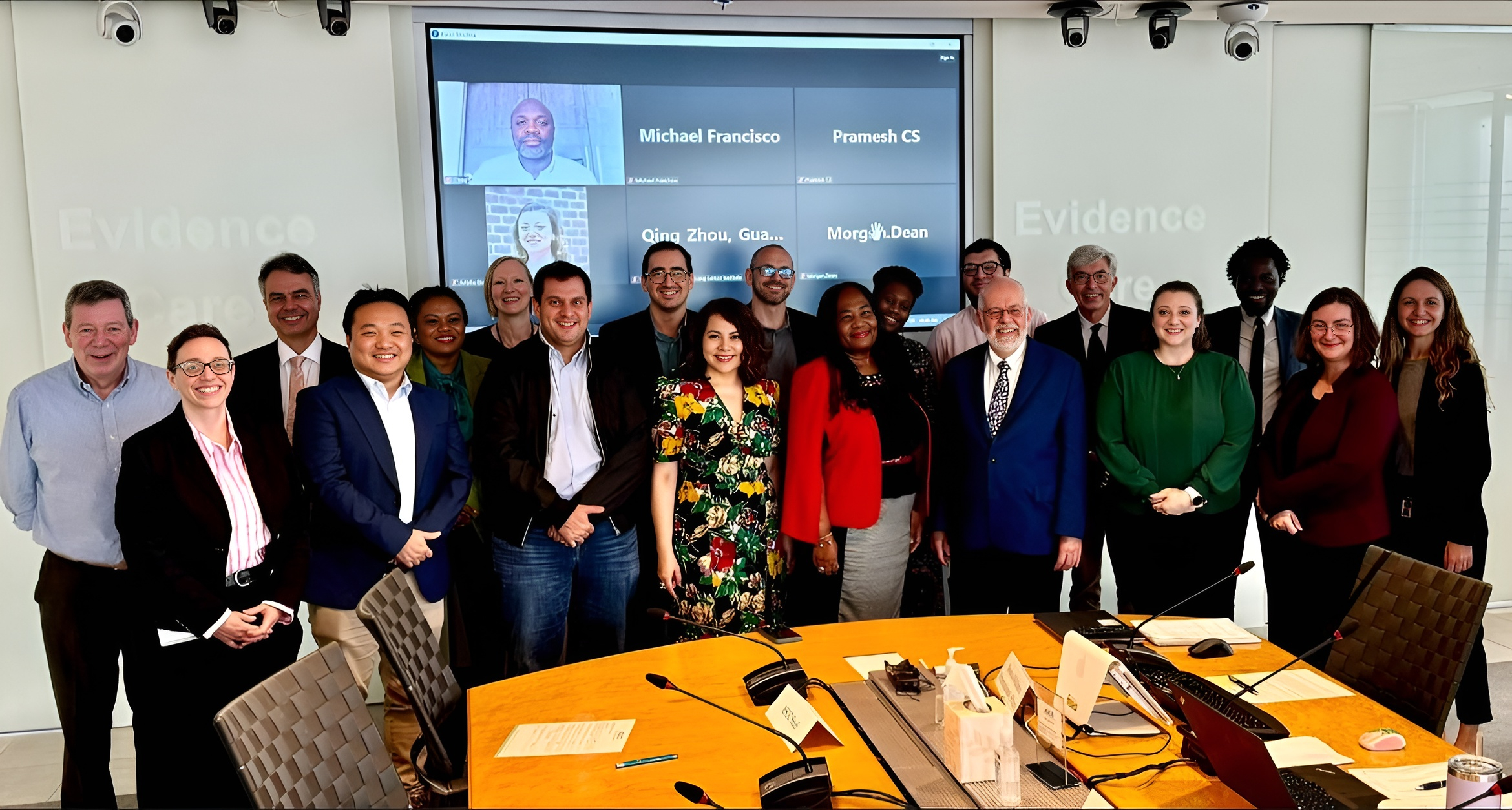 Herbert Loong: ASCO International Affairs Committee 2023/24 with Professor David Kerr of the University of Oxford at the helm.