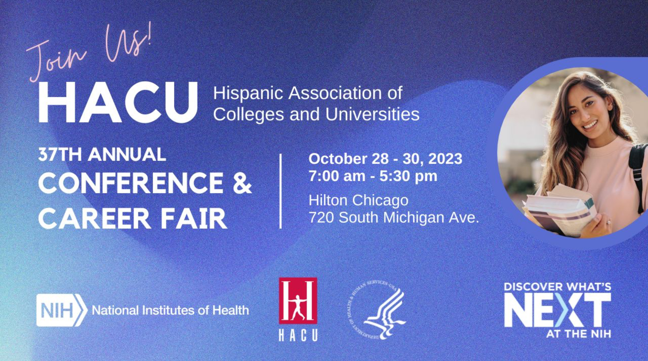 Frances Davis: The NIH will be attending the 37th Annual Conference this upcoming weekend!